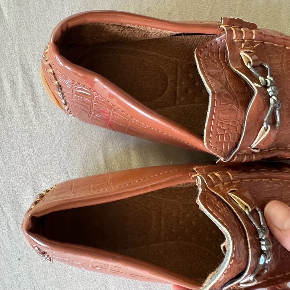 Kids Boys Woven Buckle Moccasin Loafers Dress Shoe